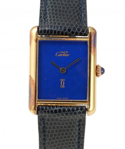 Cartier - Tank Must Lapis Lazuli GM Mechanical
