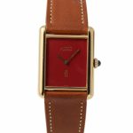 Cartier - Tank Must Burgundy GM Mechanical