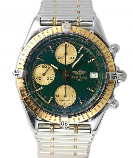 Breitling - Chronomat Green dial Ref D13047