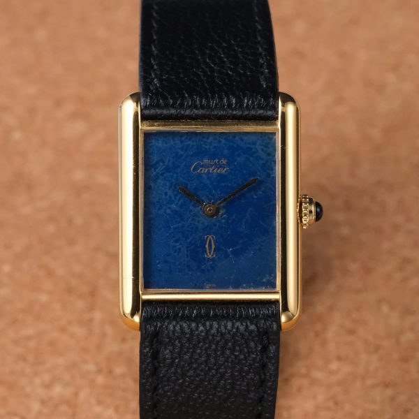 Cartier - Tank Must Lapis Lazuli GM Mechanical