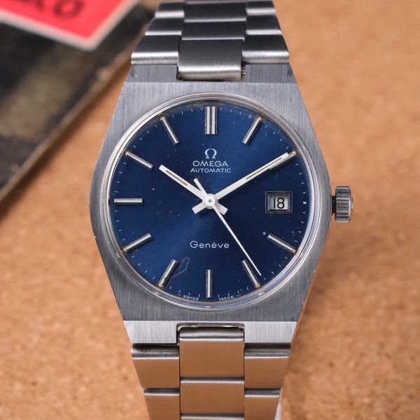 Omega - Geneve Automatic Blue dial 1970